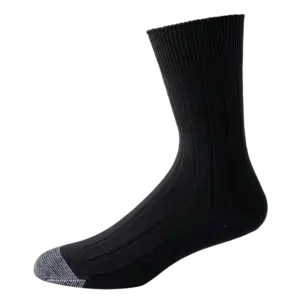 B211 Cotton Crew Socks side 1000px